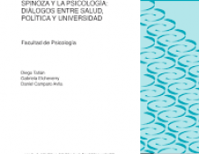 Portada del libro Spinoza y la psicología: diálogos entre salud, política y universidad de la Facultad de Psicología.