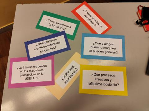 Interrogantes dinamizadoras 