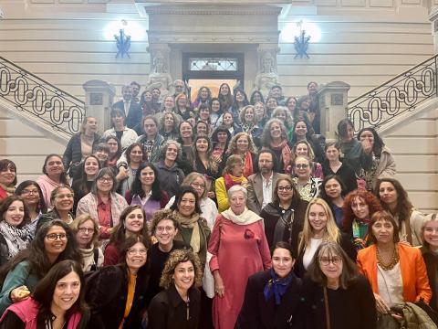 Foto colectiva de participantes del congreso 